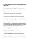 NR 464 Exam 1 &lpar;Questions from PowerPoints&rpar; &ndash; Study Guide&comma; Practice Questions & Revision Notes