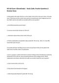 NR 464 Exam 4 &lpar;BoostGrade&rpar; &ndash; Study Guide&comma; Practice Questions & Revision Notes