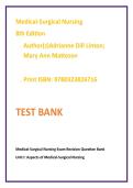 Medical-Surgical Nursing 8th Edition Test Bank 