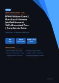 NR601 Primary Care Maturing & Aged Family Midterm Exam 2 Verified Q&As Actual Exam 2026&sol;2027 &ndash; Complete Exam-Style Q&As &vert; 100&percnt; Certified Verified &ndash; Pass Guaranteed &ndash; A&plus; Graded&NewLine;&NewLine;