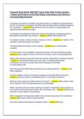 Colorado Real Estate 2026&sol;2027 Exam Prep State Portion Section &NewLine;1 Duties and Powers of the Real Estate Commission and Section 2 &NewLine;Licensing Requirements 