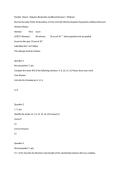 Portage Learning General Psychology Module Exam 1 &vert; Verified Questions & Answers