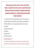 BSN 266 HESI EXAM 2026 &ndash; COMPLETE TEST BANK WITH 200 REAL QUESTIONS & CORRECT DETAILED ANSWERS &lpar;VERIFIED&comma; GRADED A&plus;&rpar;&NewLine;&NewLine;