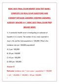 BSNC 2055 FINAL EXAM 2026 &ndash; COMPLETE TEST BANK WITH 200 REAL QUESTIONS & CORRECT DETAILED ANSWERS &lpar;VERIFIED&comma; GRADED A&plus;&rpar;&NewLine;&NewLine;