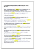 OCP Pharmacy Ontario Jurisprudence Exam 2026&sol;2027 version &NewLine;A&plus; Graded 