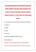 CEFM EXAM 2026 &ndash; COMPLETE TEST BANK WITH 200 REAL QUESTIONS & CORRECT DETAILED ANSWERS &lpar;VERIFIED&comma; GRADED A&plus;&rpar;&NewLine;&NewLine;