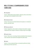 BIOL 117 EXAM 3 COMPREHENSIVE STUDY &NewLine;GUIDE 2026