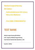 Medical-Surgical Nursing 8th Edition Test Bank