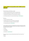 CADC Sample Exam questions and &lpar;verified&rpar; answers &NewLine;2026&sol;2027 