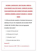 NCOEMS EXAM &ndash; LATEST 2026 COMPLETE TEST BANK &vert; 200 REAL EXAM QUESTIONS &plus; CORRECT DETAILED ANSWERS & RATIONALES &vert; ALREADY GRADED A&plus; &lpar;BRAND NEW&excl;&excl;&rpar;