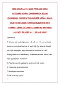 NDEB EXAM &ndash; LATEST 2026 COMPLETE PACKAGE DEAL &vert; 200 REAL EXAM QUESTIONS &plus; CORRECT DETAILED ANSWERS & RATIONALES &vert; ALREADY GRADED A&plus; &lpar;BRAND NEW&excl;&excl;&rpar;