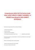 WGU C207 OA Success Guide 2026 Latest Update Correct Answers &plus; Rationales A&plus;