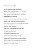 GFA 1000 STUDY GUIDE