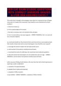 HESI CAT EXAM STUDOC QUESTIONS WITH CORRECT ANSWERS GRADED A&plus; FOR 2026 ASSURED EXCEL&excl;&excl;