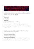 HESI Practice Exam QUESTIONS WITH CORRECT ANSWERS GRADED A&plus; FOR 2026 ASSURED EXCEL&excl;&excl;