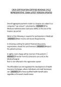 CRCR&lowbar;CERTIFICATION&lowbar;CERTIFIED&lowbar;REVENUE&lowbar;CYCLE&lowbar;REPRESENTATIVE&lowbar;EXAM&lowbar;LATEST VERSION