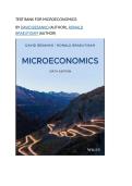Test bank for Microeconomics&NewLine;by David Besanko &lpar;Author&rpar;&comma; Ronald Braeutigam &lpar;Author&rpar;  all pages fully covered with test questions and answres graded A&plus;