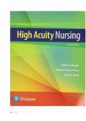 TEST BANK FOR High-Acuity Nursing 7th Edition by Kathleen Wagner&comma; Melanie Hardin-Pierce&comma; Darlene Welsh&comma; Karen Johnson ISBN&colon;978-0134459295 COMPLETE GUIDE ALL CHAPTERS COVERED 100&percnt; VERIFIED A&plus; GRADE ASSURED&excl;&excl;&excl;&excl;NEW LATEST UPDATE&excl;&excl;&excl;&excl;