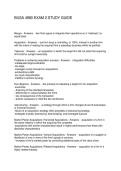 BUSA 4980 EXAM 2 STUDY GUIDE
