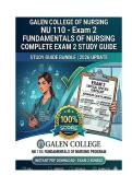 NU 110 &mdash; Exam 1 and 2 combined Comprehensive Questions & Verified Answers &vert; 2026 Edition
