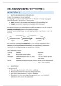 Beleidsinformatiesystemen &ndash; KU Leuven &ndash; 2026 &ndash; Uitgebreide samenvatting van hoorcolleges en examenstof