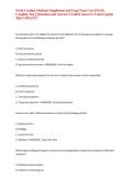 North Carolina Medicare Supplement and Long-Term Care EXAM&comma; Complete Test &vert;&vert; Questions and Answers &lpar;Verified Answers&rpar; &lpar;Latest Update 2026&rpar; UPDATE&excl;&excl;&NewLine;