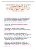 Advanced Trauma Life Support ATLS Pretest and Practice Exam Questions with Answers and Rationales Complete Study Review Resource