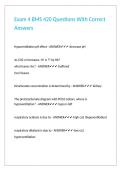 Exam 4 BMS 420 Questions With Correct Answers