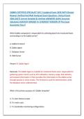ZABBIX CERTIFIED SPECIALIST DAY 2 Updated Exam 2026 WITH Recent &NewLine;Newest Verified And Well Analyzed Exam Questions  &lpar;Actual Exam &NewLine;2026-2027&rpar; Correct Detailed & Verified ANSWERS &lpar;100&percnt; Accurate &NewLine;Solutions&rpar; ALREADY GRADED A&plus;&vert;&vert;NEWEST VERSION Of The Exam &NewLine;G