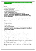 WGU D363 PERSONAL FINANCE &vert; 2025&sol;2026 UPDATE &vert; QUESTIONS AND ANSWERS &vert; WITH COMPLETE SOLUTION