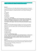 AANP FNP CERTIFICATION 2026 LATEST EXAM WITH ACTUAL EXAM QUESTIONS AND CORRECT ANSWERS &lpar;100&percnt; VERIFIED ANSWERS&rpar;&sol;NEWEST UPDATE&excl;&excl;&excl;