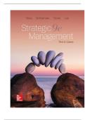 TEST BANK FOR Strategic Management&colon; Text and Cases 9th Edition by Gregory Dess&comma; Gerry McNamara&comma; Alan Eisner ISBN&colon;978-1259813955 COMPLETE GUIDE ALL CHAPTERS COVERED 100&percnt; VERIFIED A&plus; GRADE ASSURED&excl;&excl;&excl;&excl;NEW LATEST UPDATE&excl;&excl;&excl;&excl;&excl;