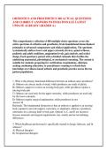 ORTHOTICS AND PROSTHETICS 300 ACTUAL QUESTIONS &NewLine;AND CORRECT ANSWERS WITH RATIONALE LATEST &NewLine;UPDATE ALREADY GRADED A&plus;