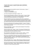 FLME 2700 QUIZ 2 QUESTIONS AND VERIFIED ANSWERS