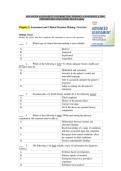 TEST BANK for Advanced Assessment&colon; Interpreting Findings and Formulating Differential Diagnoses&comma; 5th Edition by Goolsby & Grubbs