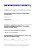 CPJE with correct answers 100&percnt; 2026
