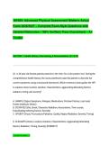  NR509&colon; Advanced Physical Assessment Midterm Actual Exam 2026&sol;2027 &ndash; Complete Exam-Style Questions with Detailed Rationales &vert; 100&percnt; Verified &vert; Pass Guaranteed &ndash; A&plus; Graded