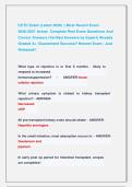 CCTC Exam &lpar;Latest 2026&rpar; &vert;&vert; Most Recent Exam                &NewLine;2026-2027 Actual  Complete Real Exam Questions And &NewLine;Correct Answers &lpar;Verified Answers by Expert&rpar; Already &NewLine;Graded A&plus; &vert;Guaranteed Success&excl;&excl; Newest Exam &vert; Just &NewLine;Released&excl;&excl; 