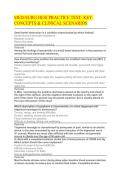Med-Surg Hesi Practice Test&colon; Key Concepts & Clinical Scenarios
