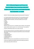 NR 511 Differential Diagnosis and Primary Care Practicum Midterm Exam Actual Exam 2026&sol;2027 &vert; Complete Exam-Style Questions with Detailed Rationales &vert; Pass Guaranteed &ndash; A&plus; Graded