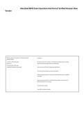 Maryland MPJE Exam Questions And Correct Verified Answers New &NewLine;Version