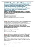 RELIAS Medical-Surgical Telemetry Updated 2026 &vert; Comprehensive Study Guide&comma; Practice Exam Questions and Answers&comma; Exam Prep Test Bank&comma; Advanced ECG Interpretation&comma; Telemetry Monitoring and Rhythm Analysis&comma; Cardiac Dysrhythmia Recognition and Treatment Prio