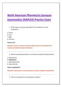 North American Pharmacist Licensure &NewLine;Examination &lpar;NAPLEX&rpar; Practice Exam