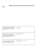 NR603 CEA Exam Actual Questions And Correct Verified Answers New &NewLine;Version