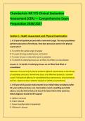 Chamberlain NR 575 Clinical Evaluation &NewLine;Assessment &lpar;CEA&rpar; &mdash; Comprehensive Exam &NewLine;Preparation 2026&sol;2027