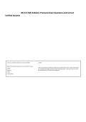 RN ATI CMS Pediatric Proctored Exam Questions And Correct Verified Answer