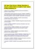 Life Span Final &lpar;Jersey College&rpar; Questions &&NewLine;Answers &lpar;2026&sol;2027&rpar; &vert; Complete Study Guide &vert;&NewLine;Verified Solutions &vert; A&plus;