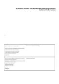 ATI Pediatrics Proctored Exam With NGN New Edition Actual Questions &NewLine;And Correct Verified Answers