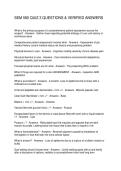 SEM 580 MODULE III QUESTIONS & VERIFIED ANSWERS