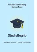 Complete Samenvatting Mens en Recht &lpar;9789001043964&rpar;&comma; &lpar;HBO&rpar;